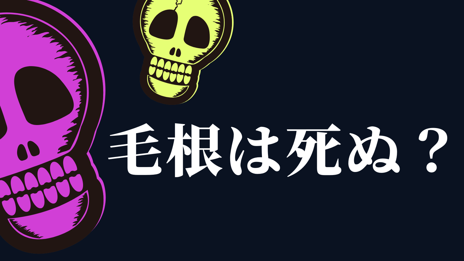 毛根が死ぬ その原因と期間を知っておこう 薄毛改革